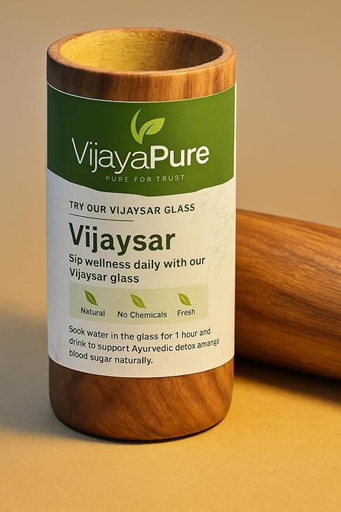VijayaPure | Herbal Vijaysar Tumbler for Sugar Balance – 300ml