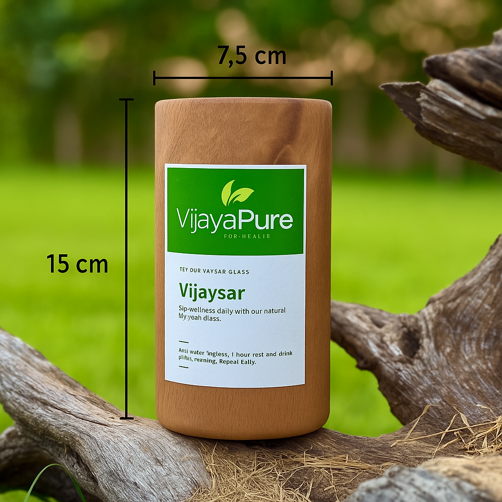 VijayaPure| Herbal Vijaysar Tumblar for Sugar Balance