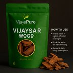 Premium Vijaysar Wood Chips – 100% Natural Ayurvedic Wellness Wood