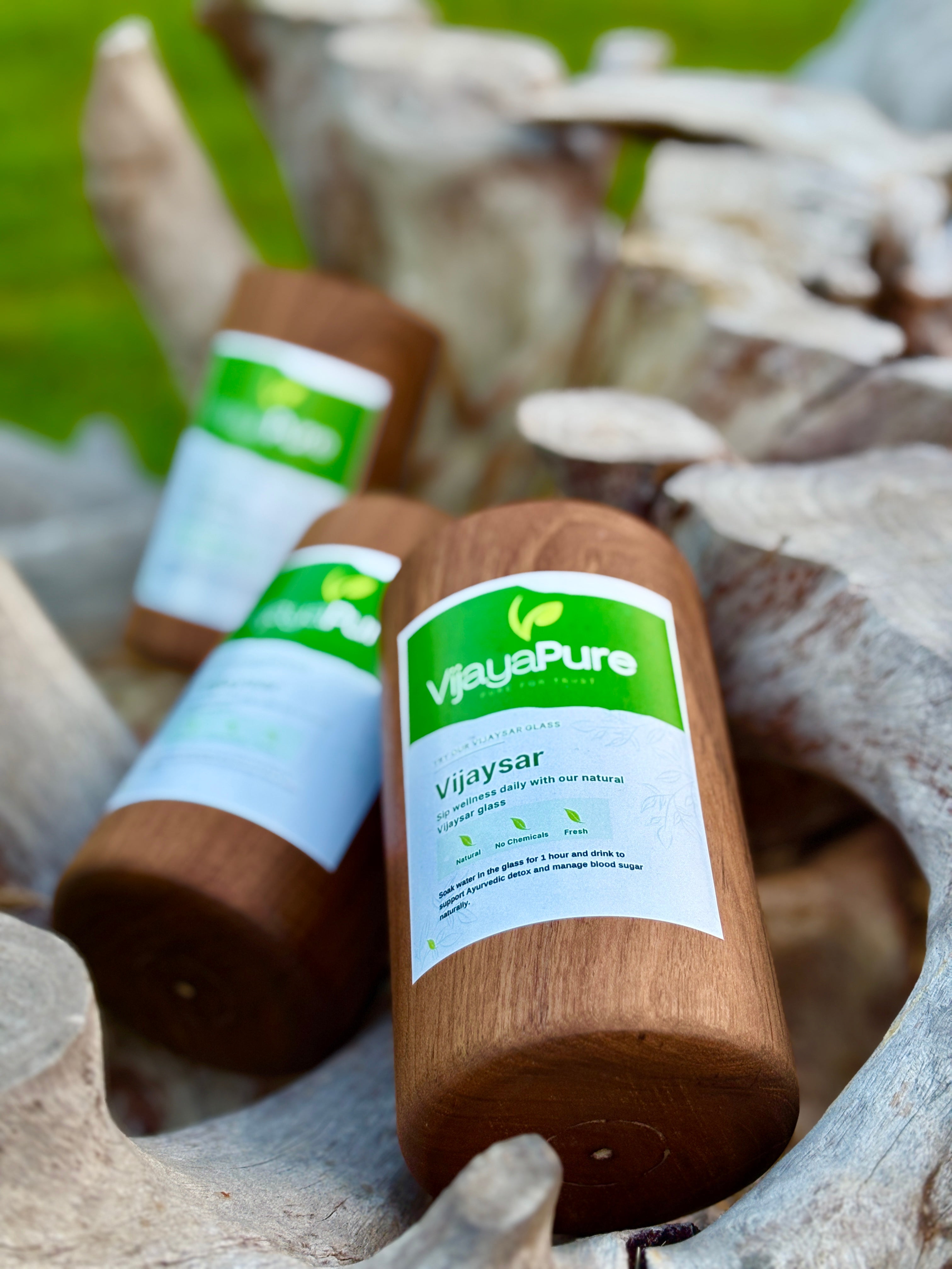 VijayaPure| Herbal Vijaysar Tumblar for Sugar Balance