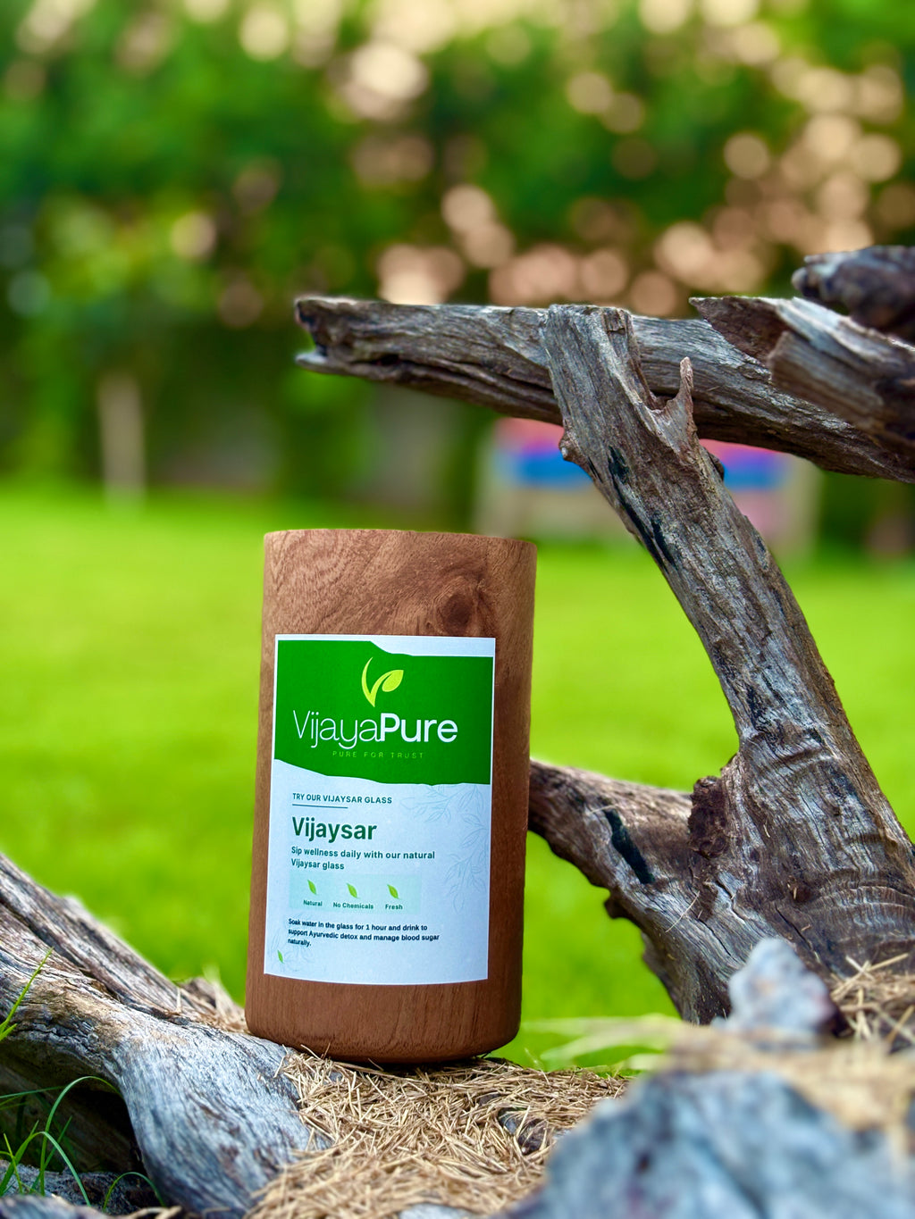 VijayaPure| Herbal Vijaysar Tumblar for Sugar Balance