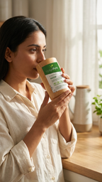 VijayaPure Natural Neem Wood Glass – Handmade Ayurvedic Wooden Tumbler for Daily Wellness